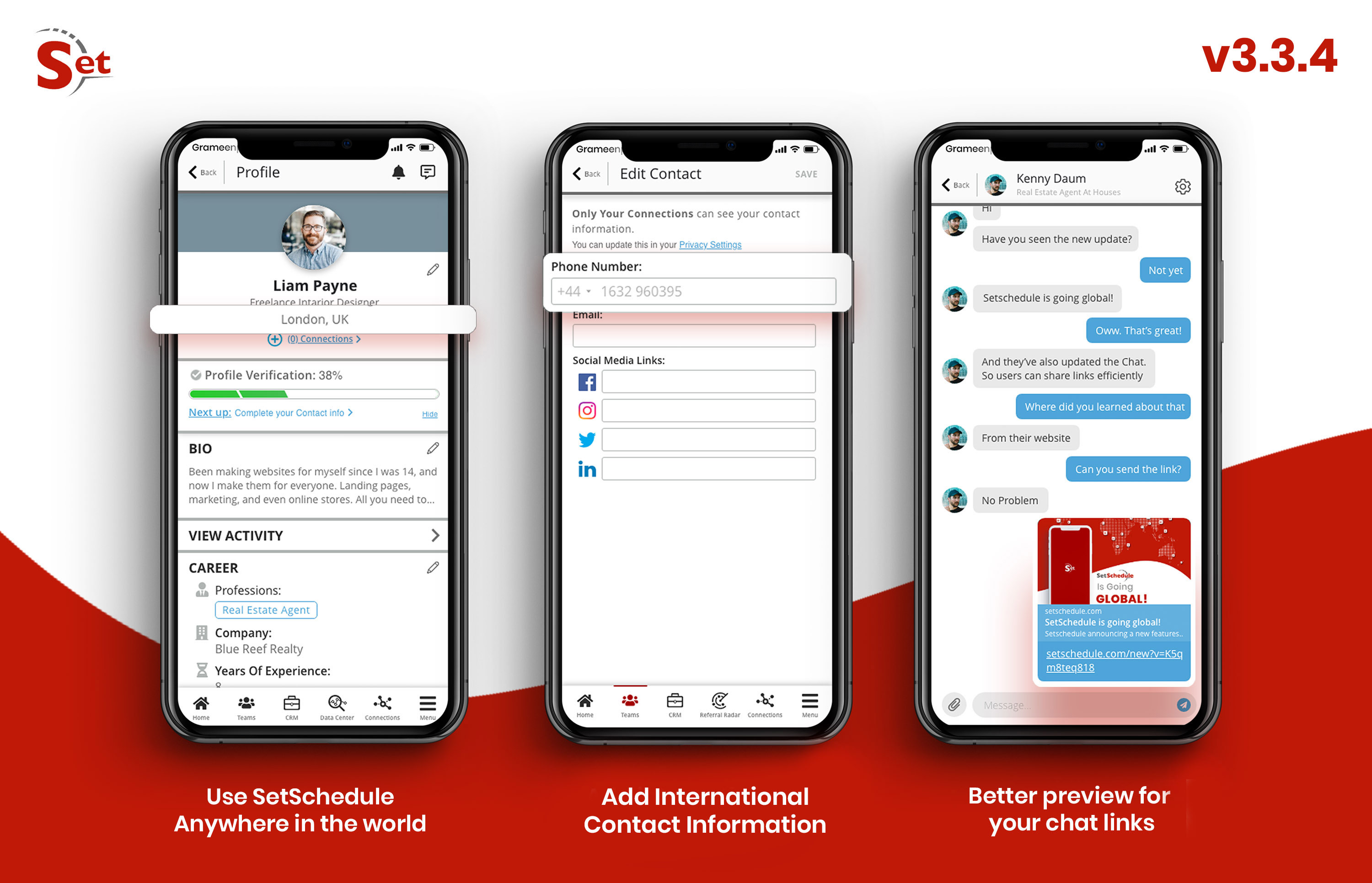 SetSchedule App v3.3.4 Update (Desktop, iOS and Android) | SetSchedule